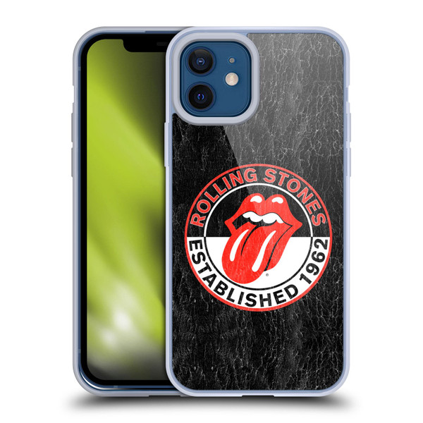 The Rolling Stones Graphics Established 1962 Soft Gel Case for Apple iPhone 12 / iPhone 12 Pro