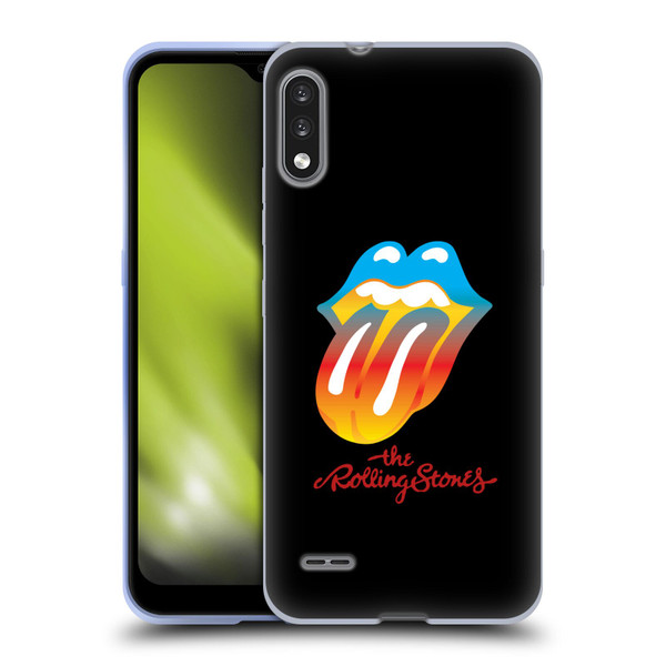 The Rolling Stones Graphics Rainbow Tongue Soft Gel Case for LG K22