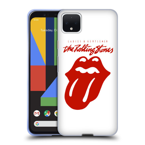 The Rolling Stones Graphics Ladies and Gentlemen Movie Soft Gel Case for Google Pixel 4 XL