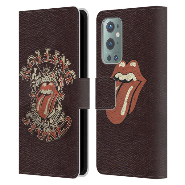 The Rolling Stones Tours Tattoo You 1981 Leather Book Wallet Case Cover For OnePlus 9