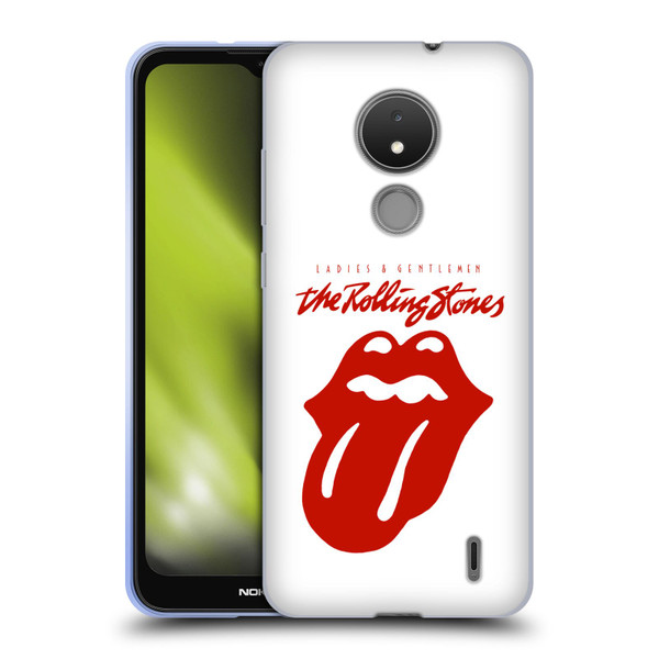 The Rolling Stones Graphics Ladies and Gentlemen Movie Soft Gel Case for Nokia C21