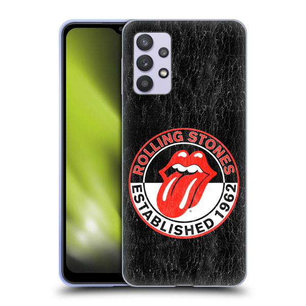 The Rolling Stones Graphics Established 1962 Soft Gel Case for Samsung Galaxy A32 5G / M32 5G (2021)