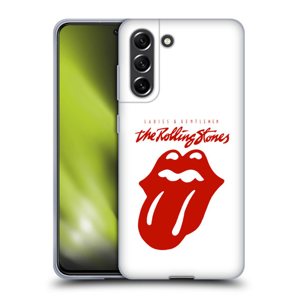 The Rolling Stones Graphics Ladies and Gentlemen Movie Soft Gel Case for Samsung Galaxy S21 FE 5G
