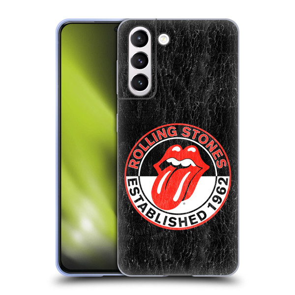 The Rolling Stones Graphics Established 1962 Soft Gel Case for Samsung Galaxy S21 5G