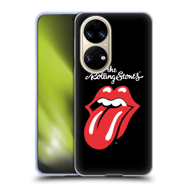 The Rolling Stones Key Art Tongue Classic Soft Gel Case for Huawei P50