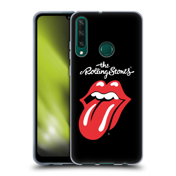 The Rolling Stones Key Art Tongue Classic Soft Gel Case for Huawei Y6p