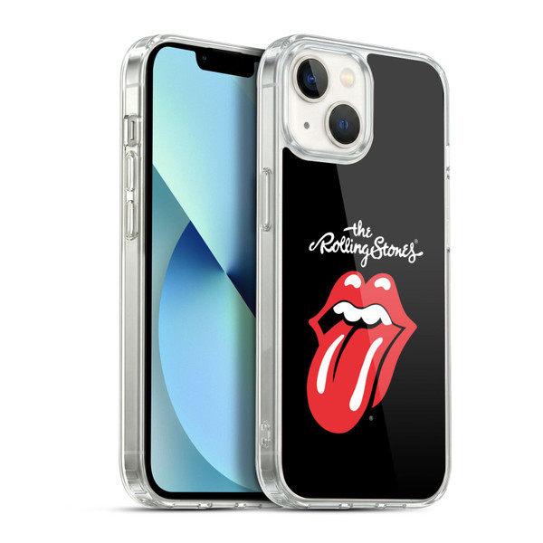 The Rolling Stones Key Art Tongue Classic Soft Gel Case for Apple iPhone 13