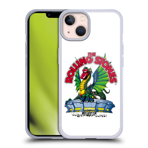The Rolling Stones Key Art Dragon Soft Gel Case for Apple iPhone 13
