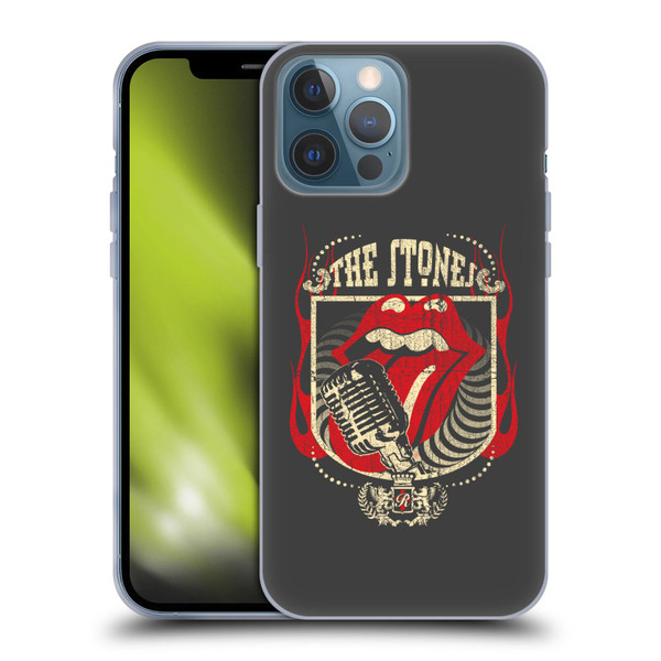 The Rolling Stones Key Art Jumbo Tongue Soft Gel Case for Apple iPhone 13 Pro Max