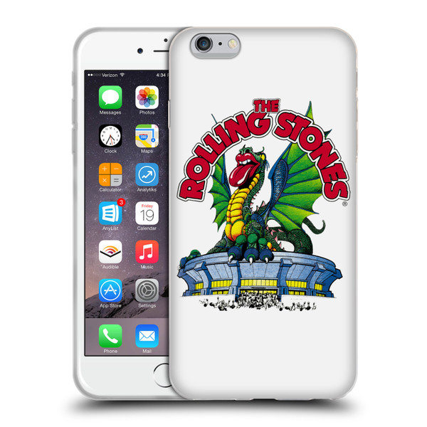 The Rolling Stones Key Art Dragon Soft Gel Case for Apple iPhone 6 Plus / iPhone 6s Plus