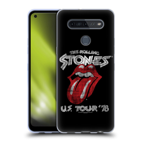 The Rolling Stones Key Art US Tour 78 Soft Gel Case for LG K51S