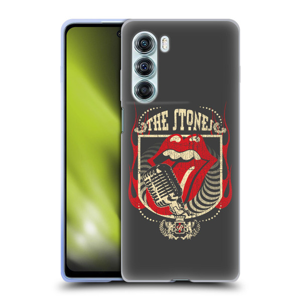 The Rolling Stones Key Art Jumbo Tongue Soft Gel Case for Motorola Edge S30 / Moto G200 5G
