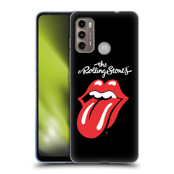 The Rolling Stones Key Art Tongue Classic Soft Gel Case for Motorola Moto G60 / Moto G40 Fusion