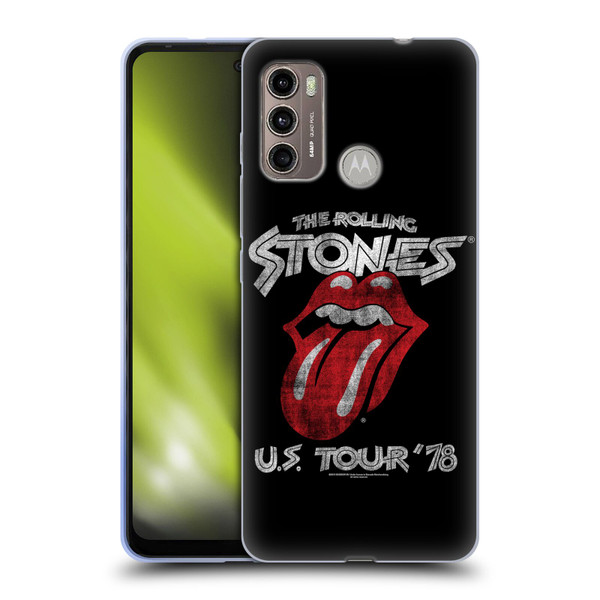 The Rolling Stones Key Art US Tour 78 Soft Gel Case for Motorola Moto G60 / Moto G40 Fusion