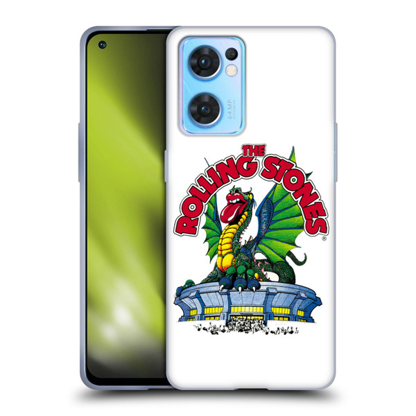 The Rolling Stones Key Art Dragon Soft Gel Case for OPPO Reno7 5G / Find X5 Lite
