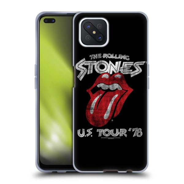 The Rolling Stones Key Art US Tour 78 Soft Gel Case for OPPO Reno4 Z 5G