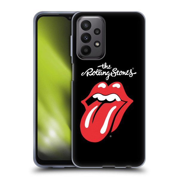 The Rolling Stones Key Art Tongue Classic Soft Gel Case for Samsung Galaxy A23 / 5G (2022)