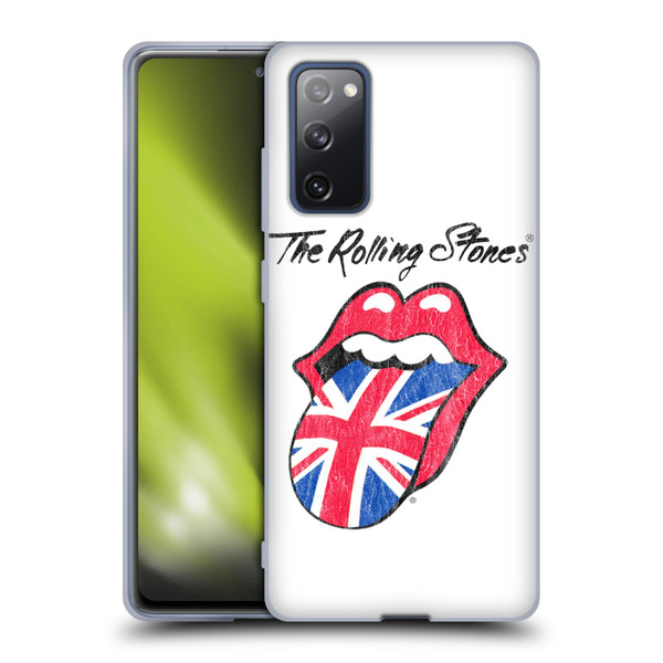 The Rolling Stones Key Art UK Tongue Soft Gel Case for Samsung Galaxy S20 FE / 5G