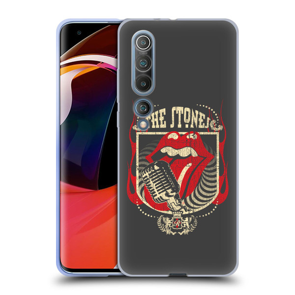 The Rolling Stones Key Art Jumbo Tongue Soft Gel Case for Xiaomi Mi 10 5G / Mi 10 Pro 5G