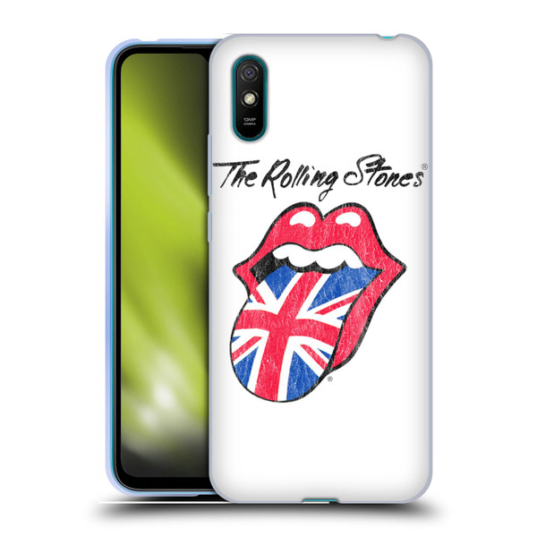 The Rolling Stones Key Art UK Tongue Soft Gel Case for Xiaomi Redmi 9A / Redmi 9AT