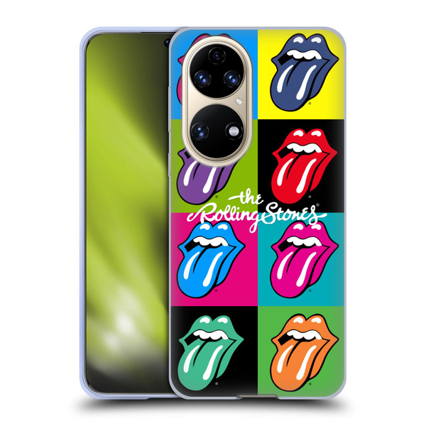 The Rolling Stones Licks Collection Pop Art 1 Soft Gel Case for Huawei P50