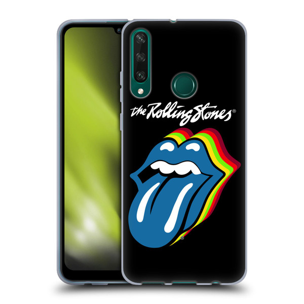 The Rolling Stones Licks Collection Pop Art 2 Soft Gel Case for Huawei Y6p