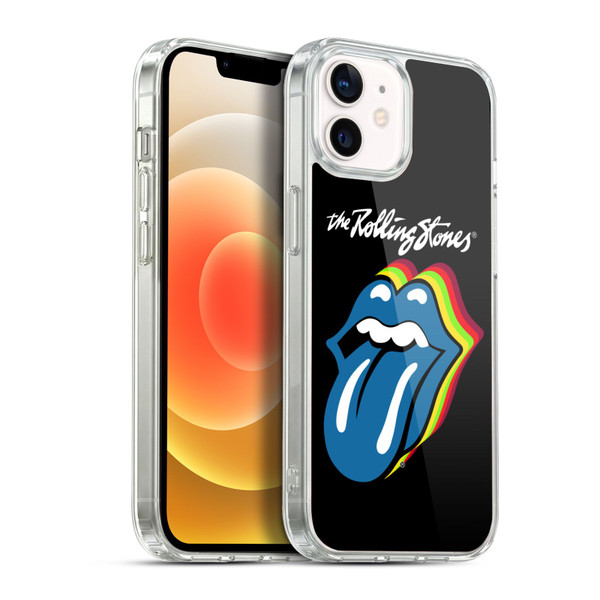 The Rolling Stones Licks Collection Pop Art 2 Soft Gel Case for Apple iPhone 12 / iPhone 12 Pro & MagSafe