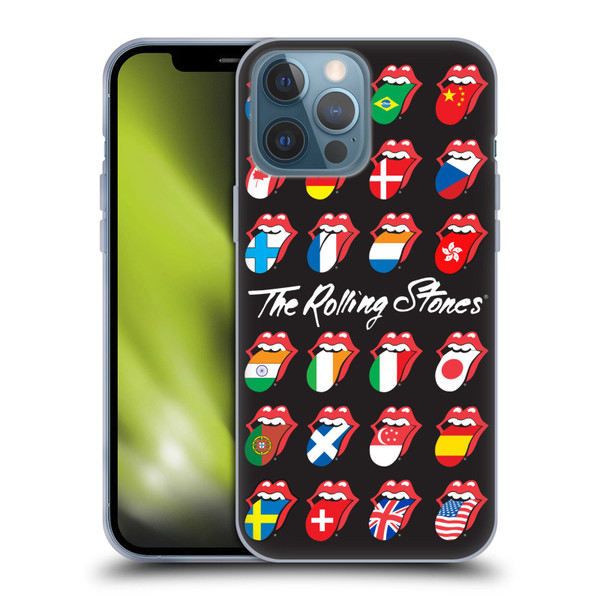 The Rolling Stones Licks Collection Flag Poster Soft Gel Case for Apple iPhone 13 Pro Max