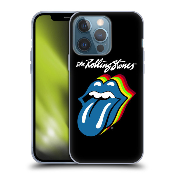 The Rolling Stones Licks Collection Pop Art 2 Soft Gel Case for Apple iPhone 13 Pro