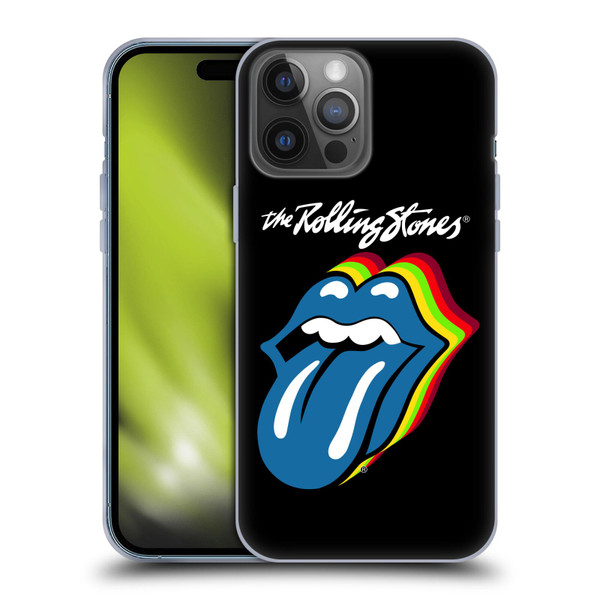 The Rolling Stones Licks Collection Pop Art 2 Soft Gel Case for Apple iPhone 14 Pro Max