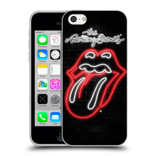 The Rolling Stones Licks Collection Neon Soft Gel Case for Apple iPhone 5c