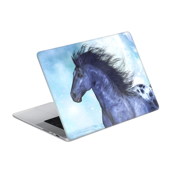 Simone Gatterwe Horses Wild Vinyl Sticker Skin Decal Cover for Apple MacBook Pro 16" A2485