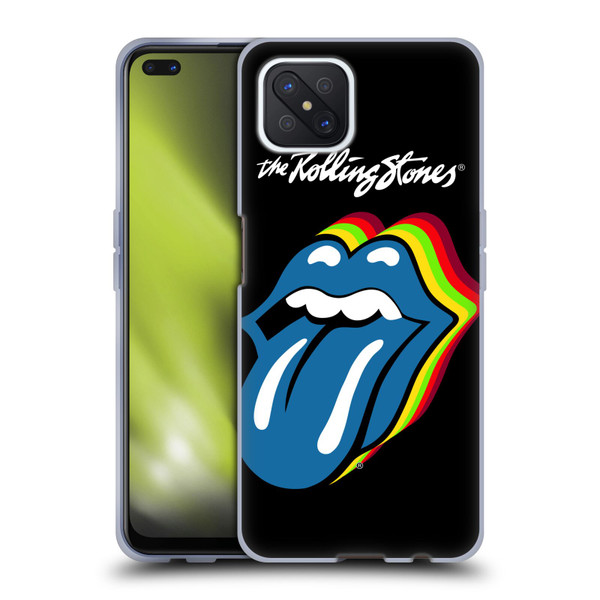 The Rolling Stones Licks Collection Pop Art 2 Soft Gel Case for OPPO Reno4 Z 5G