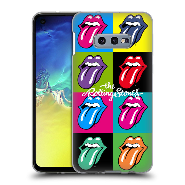 The Rolling Stones Licks Collection Pop Art 1 Soft Gel Case for Samsung Galaxy S10e
