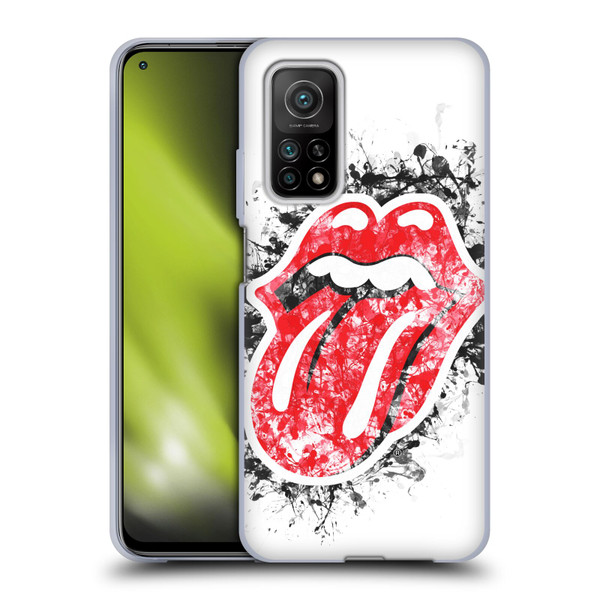 The Rolling Stones Licks Collection Distressed Look Tongue Soft Gel Case for Xiaomi Mi 10T 5G