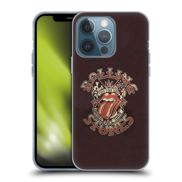 The Rolling Stones Tours Tattoo You 1981 Soft Gel Case for Apple iPhone 13 Pro