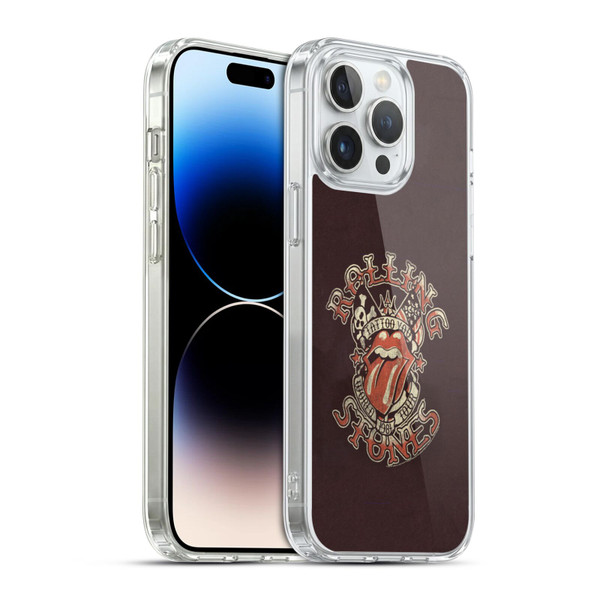 The Rolling Stones Tours Tattoo You 1981 Soft Gel Case for Apple iPhone 14 Pro Max & MagSafe