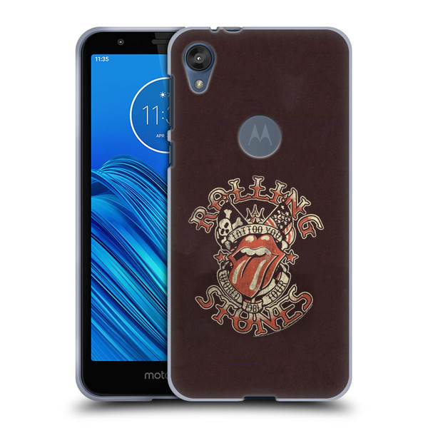 The Rolling Stones Tours Tattoo You 1981 Soft Gel Case for Motorola Moto E6