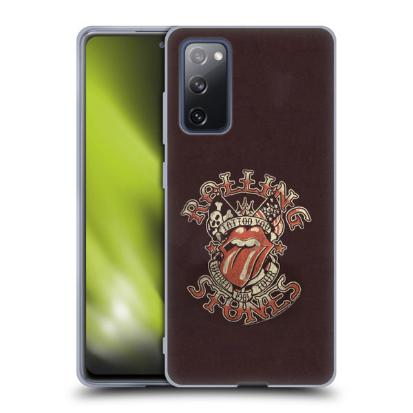 The Rolling Stones Tours Tattoo You 1981 Soft Gel Case for Samsung Galaxy S20 FE / 5G