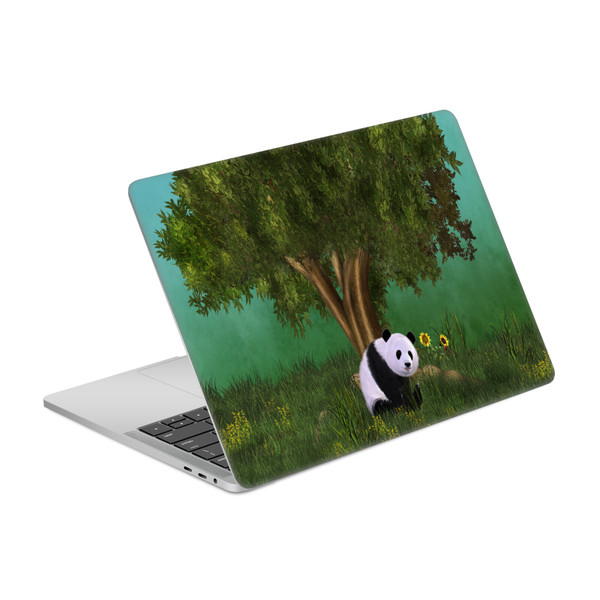 Simone Gatterwe Animals Cute Panda Vinyl Sticker Skin Decal Cover for Apple MacBook Pro 13" A1989 / A2159