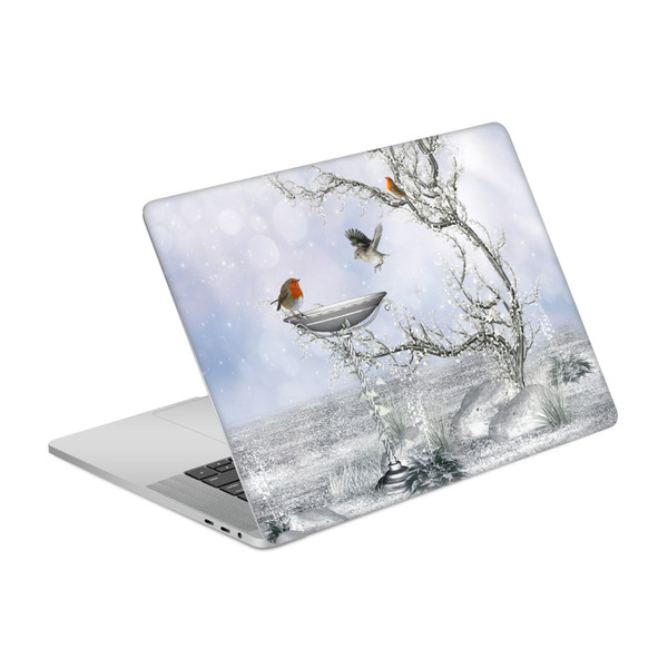 Simone Gatterwe Animals Winter Feeling Vinyl Sticker Skin Decal Cover for Apple MacBook Pro 15.4" A1707/A1990