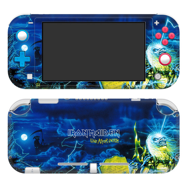 Iron Maiden Graphic Art Live After Death Vinyl Sticker Skin Decal Cover for Nintendo Switch Lite