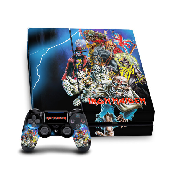 Iron Maiden Graphic Art Best Of Beast Vinyl Sticker Skin Decal Cover for Sony PS4 Console & Controller