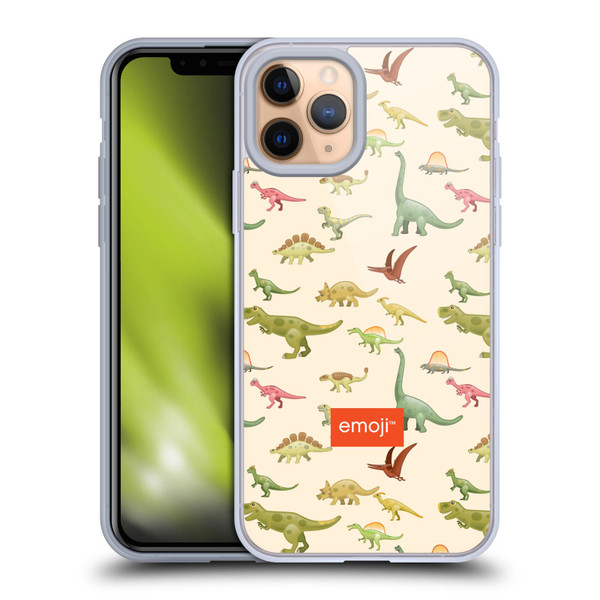 emoji® Dinosaurs Migration Soft Gel Case for Apple iPhone 11 Pro
