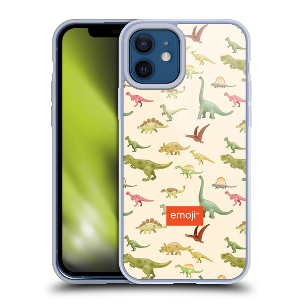 emoji® Dinosaurs Migration Soft Gel Case for Apple iPhone 12 / iPhone 12 Pro
