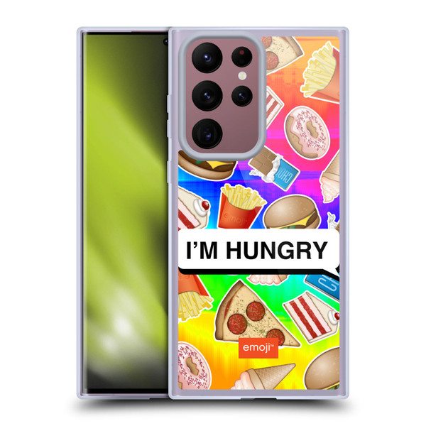 emoji® Food Hungry Soft Gel Case for Samsung Galaxy S22 Ultra 5G