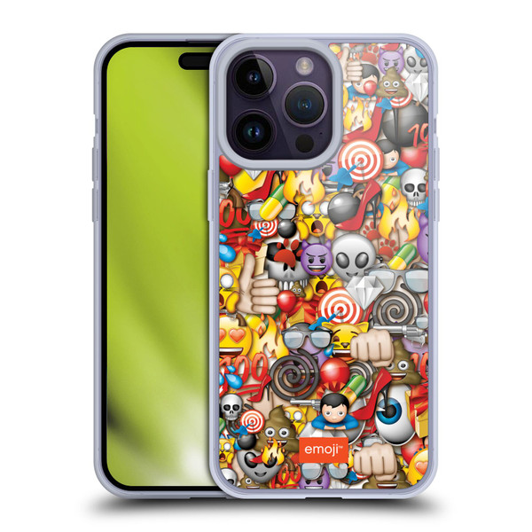 emoji® Full Patterns Assorted Soft Gel Case for Apple iPhone 14 Pro Max