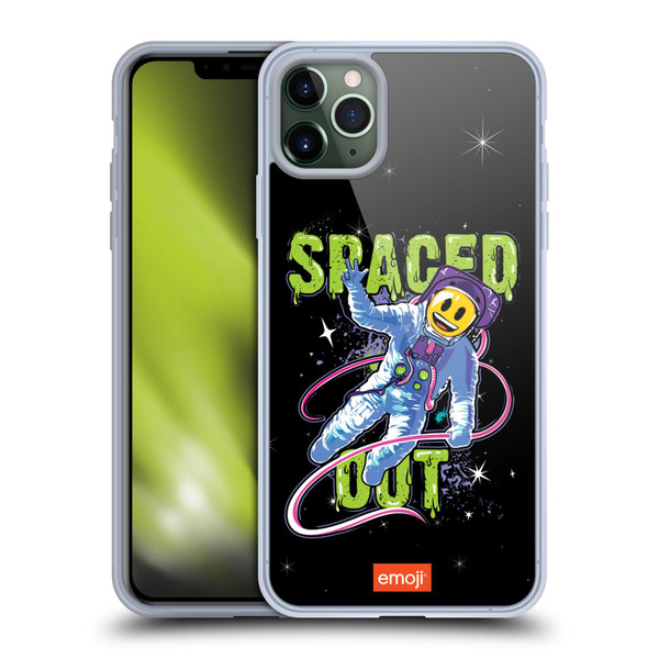 emoji® Graffiti Space Out Soft Gel Case for Apple iPhone 11 Pro Max