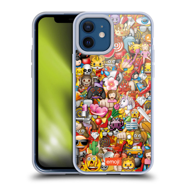 emoji® Trendy Full Pattern Soft Gel Case for Apple iPhone 12 / iPhone 12 Pro