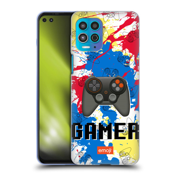 emoji® Trendy Gamer Soft Gel Case for Motorola Moto G100